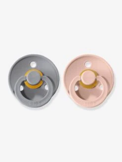 Lot De 2 Sucettes-tétines BIBS Colour, Taille 1 De 0 à 6 Mois Blush & Vanilla - Bibs -Magasin De Produits Pour Bébés lot de 2 sucettes tetines bibs colour taille 1 de 0 a 6 mois 5