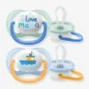 Lot De 2 Sucettes Ultra Air Animals 1er âge Philips AVENT Oiseau + Pingouin - Philips Avent