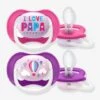 Lot De 2 Sucettes Ultra Air Animals 2e âge Philips AVENT Pingouin + éléphant - Philips Avent -Magasin De Produits Pour Bébés lot de 2 sucettes ultra air animals 2e age philips avent
