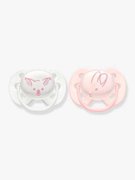 Lot De 2 Sucettes Ultra Douces 1er âge Philips AVENT Lapin Blanc - Philips Avent 8 Lot De 2 Sucettes Ultra Douces 1er âge Philips AVENT Lapin Blanc - Philips Avent – Image 6