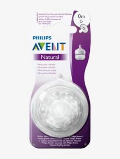Lot De 2 Tétines Philips AVENT Natural, 5 Débits Transparent - Philips Avent 10 Lot De 2 Tétines Philips AVENT Natural, 5 Débits Transparent - Philips Avent -Magasin De Produits Pour Bébés lot de 2 tetines philips avent natural 5 debits 2
