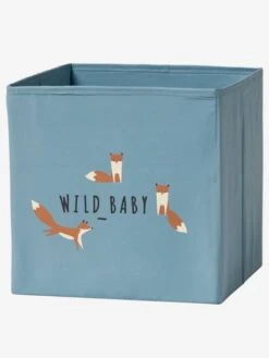 Lot De 3 Bacs De Rangement Baby Fox Lot Bleu - Vertbaudet -Magasin De Produits Pour Bébés lot de 3 bacs de rangement baby fox 2