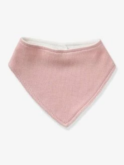 Lot De 3 Bavoirs Bandanas En Nid D'abeille Imprimé Coeurs - Vertbaudet -Magasin De Produits Pour Bébés lot de 3 bavoirs bandanas en nid dabeille 2