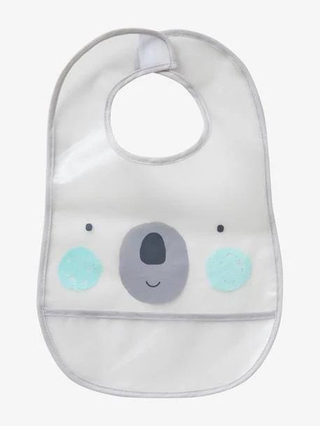 Lot De 3 Bavoirs Plastifiés Avec Récupérateur Assortis Ours - Vertbaudet 5 Lot De 3 Bavoirs Plastifiés Avec Récupérateur Assortis Ours - Vertbaudet – Image 3
