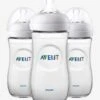 Lot De 3 Biberons 330 Ml Philips AVENT Natural Sans BPA Transparent - Philips Avent -Magasin De Produits Pour Bébés lot de 3 biberons 330 ml philips avent natural sans bpa