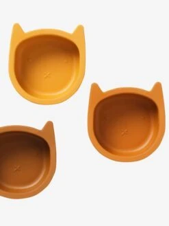 Lot De 3 Bols En Silicone Chat Lot Vert - Vertbaudet -Magasin De Produits Pour Bébés lot de 3 bols en silicone chat 3