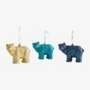 Lot De 3 Décorations De Noël Ours Pailletés Vert - Vertbaudet 1 Lot De 3 Décorations De Noël Ours Pailletés Vert - Vertbaudet -Magasin De Produits Pour Bébés lot de 3 decorations de noel ours pailletes
