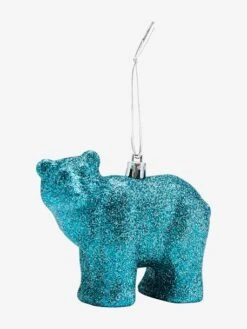 Lot De 3 Décorations De Noël Ours Pailletés Vert - Vertbaudet -Magasin De Produits Pour Bébés lot de 3 decorations de noel ours pailletes 3