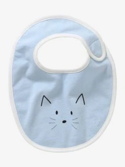 Lot De 5 Bavoirs Naissance Animaux Motif Animaux - Vertbaudet -Magasin De Produits Pour Bébés lot de 5 bavoirs naissance animaux 5