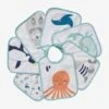 Lot De 7 Bavoirs Bébé Imprimés Fond Blanc - Vertbaudet -Magasin De Produits Pour Bébés lot de 7 bavoirs bebe
