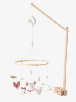 Mobile Musical GRENIER Rose - Vertbaudet -Magasin De Produits Pour Bébés mobile musical grenier 5