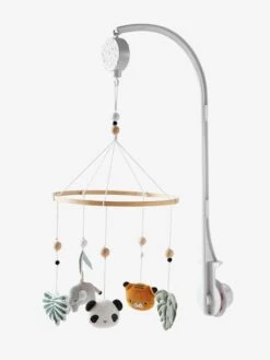 Mobile Musical HANOÏ Vert / Multicolore - Vertbaudet -Magasin De Produits Pour Bébés mobile musical hanoi 2