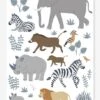 Planche De Stickers LILIPINSO - Big Five & Cie - Animaux Jungle Multicolore - Lilipinso 2 Planche De Stickers LILIPINSO - Big Five & Cie - Animaux Jungle Multicolore - Lilipinso -Magasin De Produits Pour Bébés planche de stickers lilipinso big five cie animaux jungle