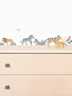 Planche De Stickers LILIPINSO - Big Five & Cie - Animaux Jungle Multicolore - Lilipinso -Magasin De Produits Pour Bébés planche de stickers lilipinso big five cie animaux jungle 2