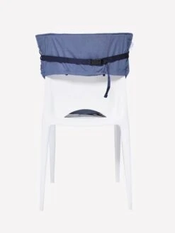 Rehausseur BABYTOLOVE Chaise Nomade Blanc / Marine - Baby To Love -Magasin De Produits Pour Bébés rehausseur babytolove chaise nomade 4
