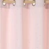 Rideau Occultant Etoiles D'argent Rose Imprimé étoiles - Vertbaudet -Magasin De Produits Pour Bébés rideau occultant etoiles dargent
