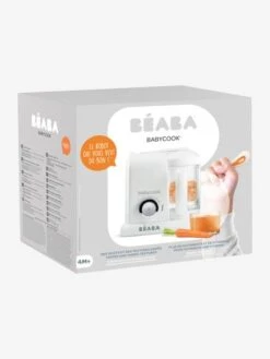 Robot 4 En 1 BEABA Babycook Solo Blanc/vert - Beaba -Magasin De Produits Pour Bébés robot 4 en 1 beaba babycook solo 3