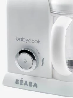Robot 4 En 1 BEABA Babycook Solo Blanc/vert - Beaba -Magasin De Produits Pour Bébés robot 4 en 1 beaba babycook solo 5
