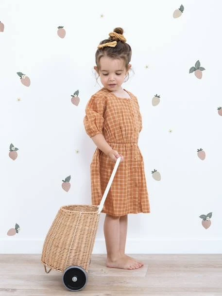 Stickers Fraises Louise LILIPINSO Rose Pâle - Lilipinso 4 Stickers Fraises Louise LILIPINSO Rose Pâle - Lilipinso – Image 2