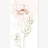 Stickers Géant Coquelicot Poppies LILIPINSO Rose Nude - Lilipinso -Magasin De Produits Pour Bébés stickers geant coquelicot poppies lilipinso