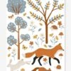 Stickers Renard Joro LILIPINSO Marron - Lilipinso -Magasin De Produits Pour Bébés stickers renard joro lilipinso