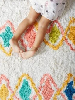 Tapis Arlequin Multicolore - Vertbaudet -Magasin De Produits Pour Bébés tapis arlequin 4