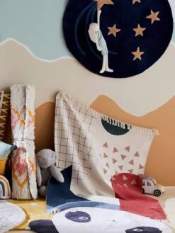 Tapis Arty Bleu / Multicolore - Vertbaudet 11 Tapis Arty Bleu / Multicolore - Vertbaudet -Magasin De Produits Pour Bébés tapis arty 3