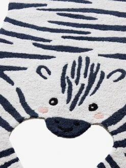 Tapis Zèbre Blanc / Noir - Vertbaudet -Magasin De Produits Pour Bébés tapis zebre 2