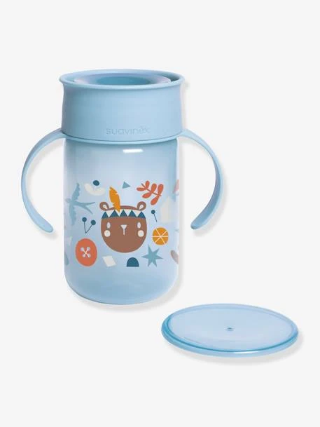 Tasse D'apprentissage 360° Booo 340 Ml SUAVINEX Foret Bleu - Suavinex 4 Tasse D'apprentissage 360° Booo 340 Ml SUAVINEX Foret Bleu - Suavinex – Image 2