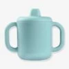 Tasse D'apprentissage BEABA En Silicone Bleu - Beaba -Magasin De Produits Pour Bébés tasse dapprentissage beaba en silicone