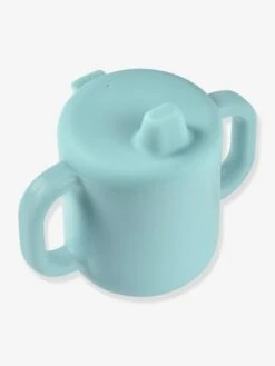 Tasse D'apprentissage BEABA En Silicone Bleu - Beaba -Magasin De Produits Pour Bébés tasse dapprentissage beaba en silicone 3