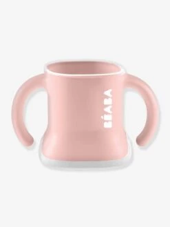 Tasse D'apprentissage BEABA 'Evoluclip' 3 En 1 Old Pink - Beaba -Magasin De Produits Pour Bébés tasse dapprentissage beaba evoluclip 3 en 1 3