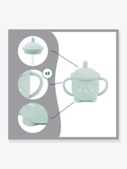 Tasse Isy BABYMOOV Vert Sauge - Babymoov -Magasin De Produits Pour Bébés tasse isy babymoov 3