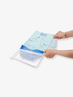 Transat De Bain Ergo Ludique BADABULLE Bleu Blanc - Badabulle 10 Transat De Bain Ergo Ludique BADABULLE Bleu Blanc - Badabulle -Magasin De Produits Pour Bébés transat de bain ergo ludique badabulle 2