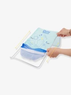 Transat De Bain Ergo Ludique BADABULLE Bleu Blanc - Badabulle 11 Transat De Bain Ergo Ludique BADABULLE Bleu Blanc - Badabulle -Magasin De Produits Pour Bébés transat de bain ergo ludique badabulle 3