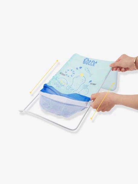 Transat De Bain Ergo Ludique BADABULLE Bleu Blanc - Badabulle 6 Transat De Bain Ergo Ludique BADABULLE Bleu Blanc - Badabulle – Image 4