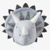 Trophée Dino Tricératops Gris Clair - Vertbaudet 1 Trophée Dino Tricératops Gris Clair - Vertbaudet -Magasin De Produits Pour Bébés trophee dino triceratops
