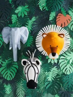 Trophée Zèbre Blanc/noir - Vertbaudet -Magasin De Produits Pour Bébés trophee zebre 2