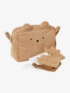 Trousse De Toilette Ourson En éponge Caramel - Vertbaudet 7 Trousse De Toilette Ourson En éponge Caramel - Vertbaudet -Magasin De Produits Pour Bébés trousse de toilette ourson en eponge 1