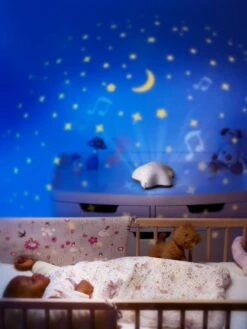 Veilleuse Musicale PABOBO Projecteur D'étoiles Beige - Pabobo -Magasin De Produits Pour Bébés veilleuse musicale pabobo projecteur detoiles 5